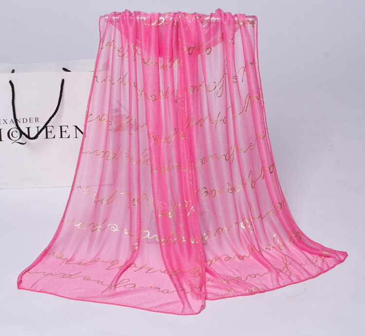 Wholesale striped jacquard silk scarf