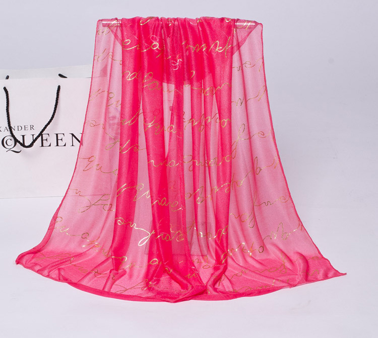 Wholesale striped jacquard silk scarf