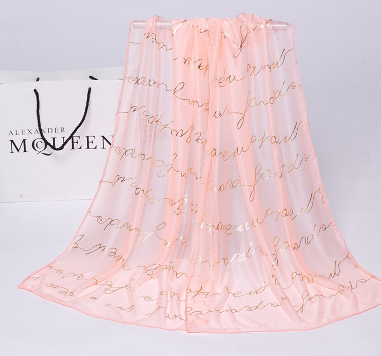 Wholesale striped jacquard silk scarf