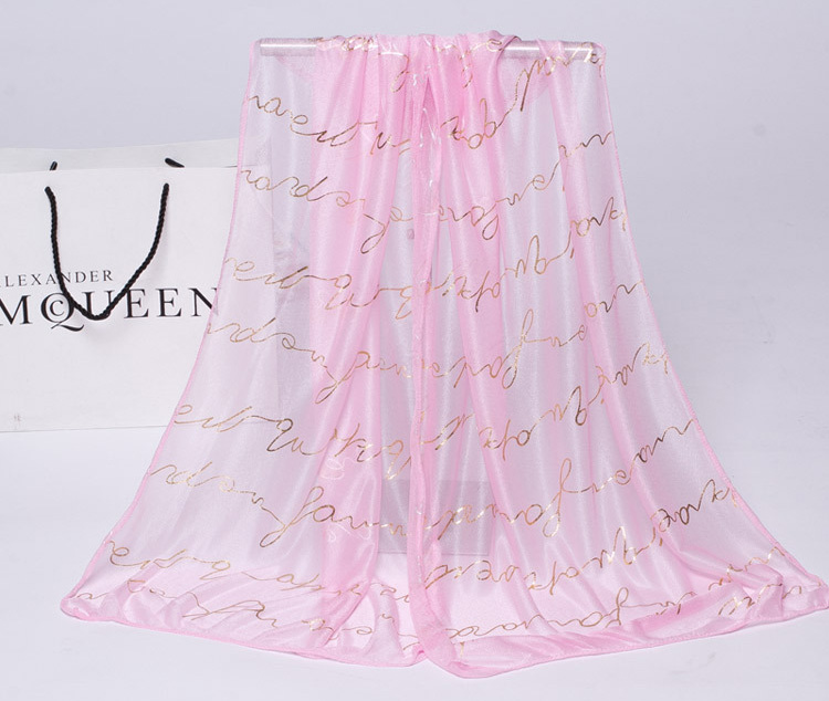 Wholesale striped jacquard silk scarf