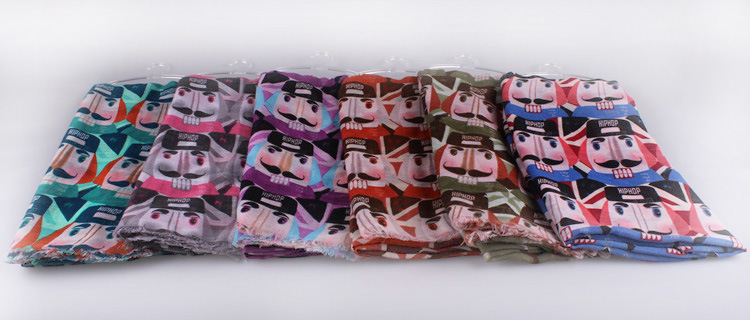 Wholesale cotton women silk scarf