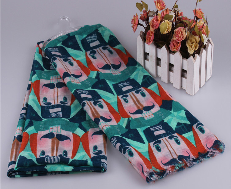 Wholesale cotton women silk scarf