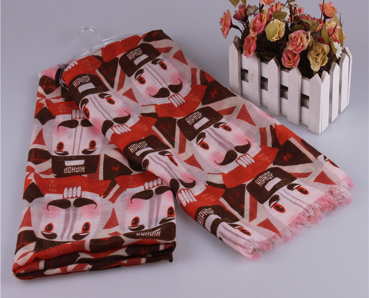 Wholesale cotton women silk scarf