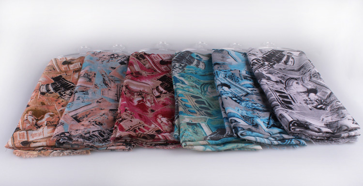 Wholesale voile cotton scarf