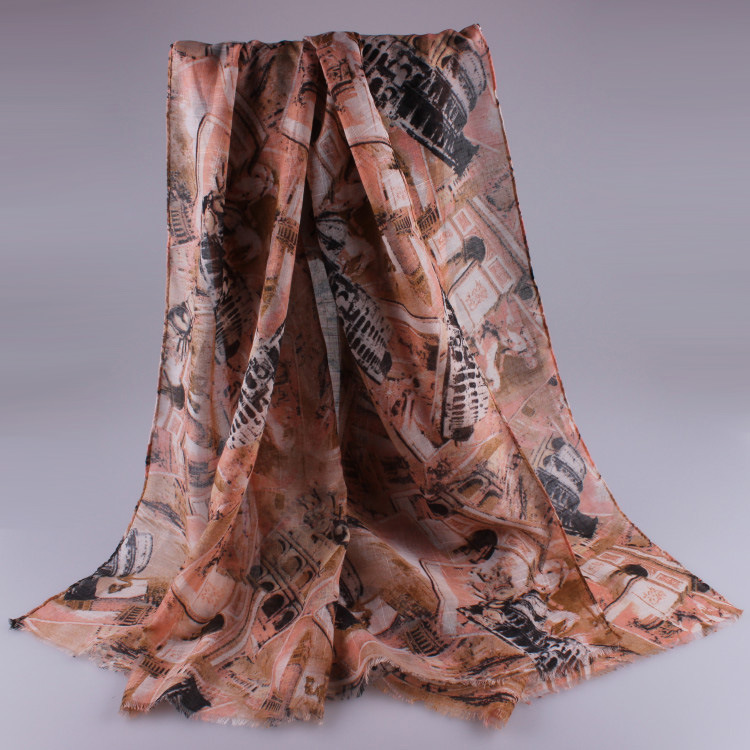 Wholesale voile cotton scarf