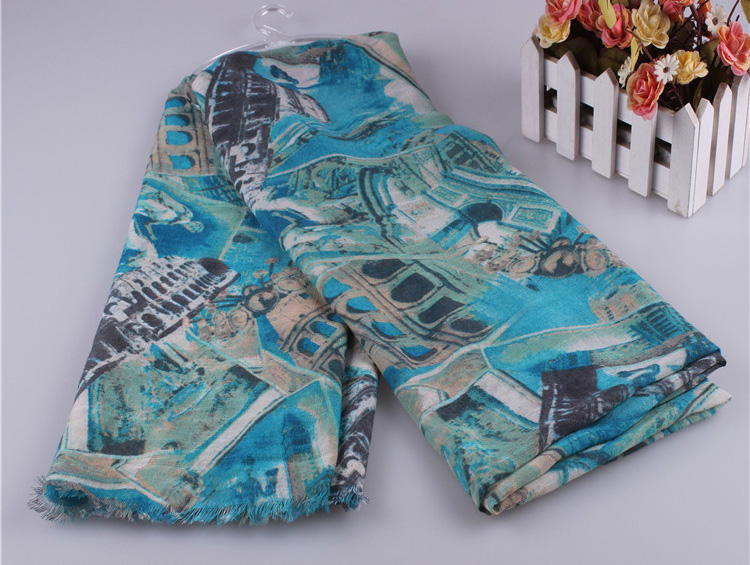 Wholesale voile cotton scarf