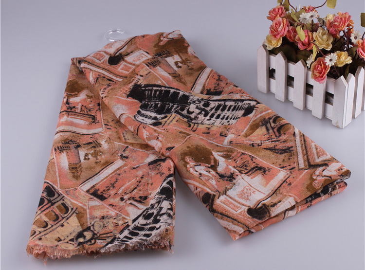 Wholesale voile cotton scarf
