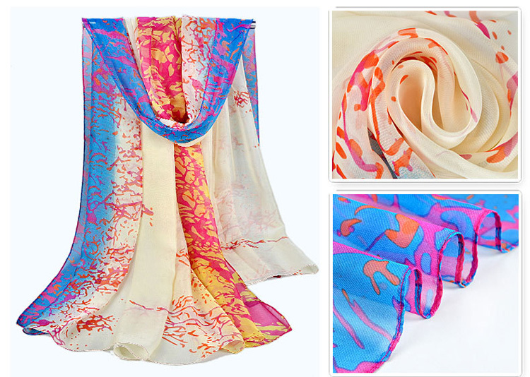 Wholesale polyester infinity scarves