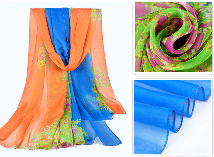 Wholesale silk fashion scarves