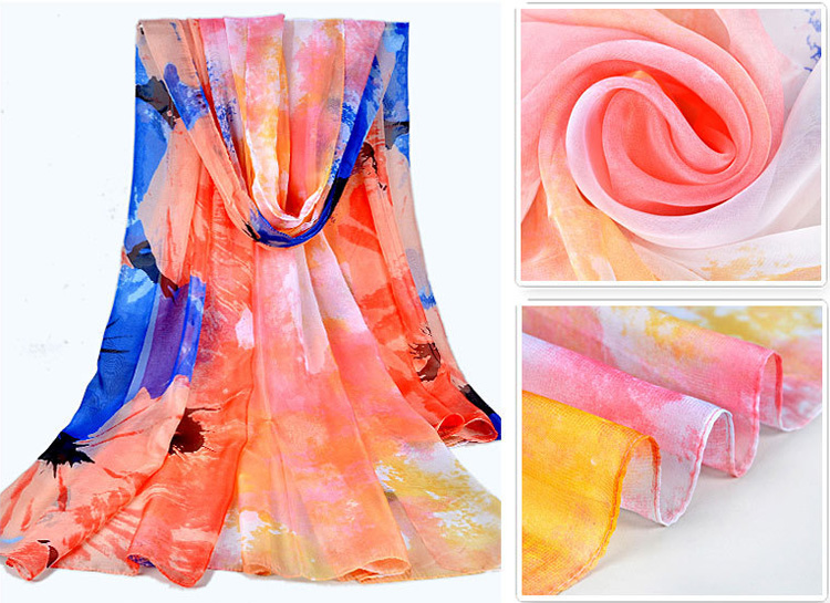 Wholesale silk women scarf