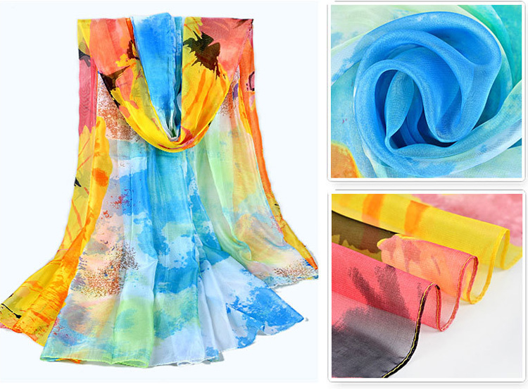 Wholesale silk women scarf