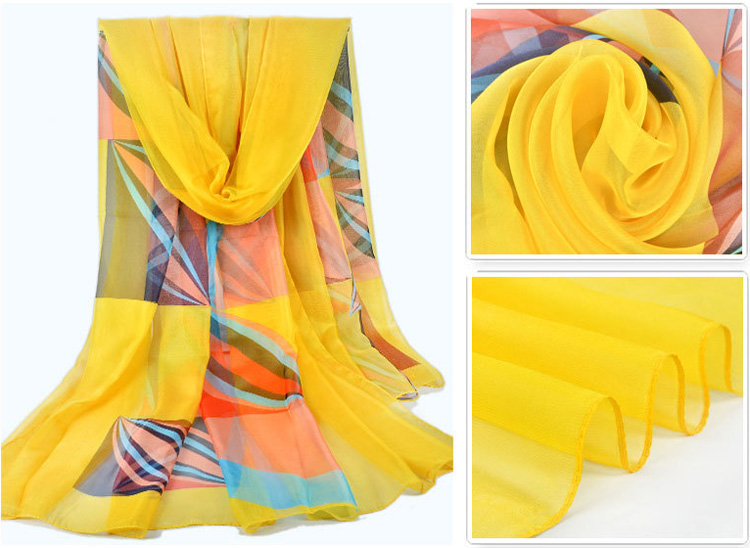 Wholesale women red silk scarves