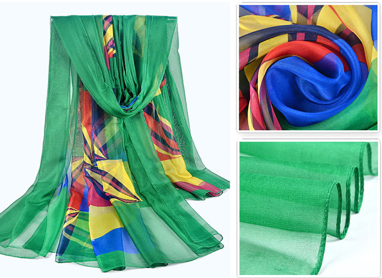 Wholesale women red silk scarves