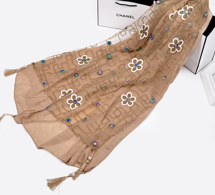 Fringe cotton scarves wholesale