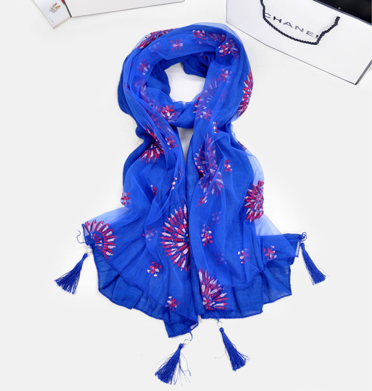 Wholesale fringed infinity scarf
