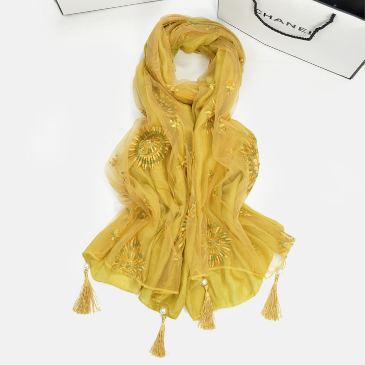 Wholesale fringed infinity scarf