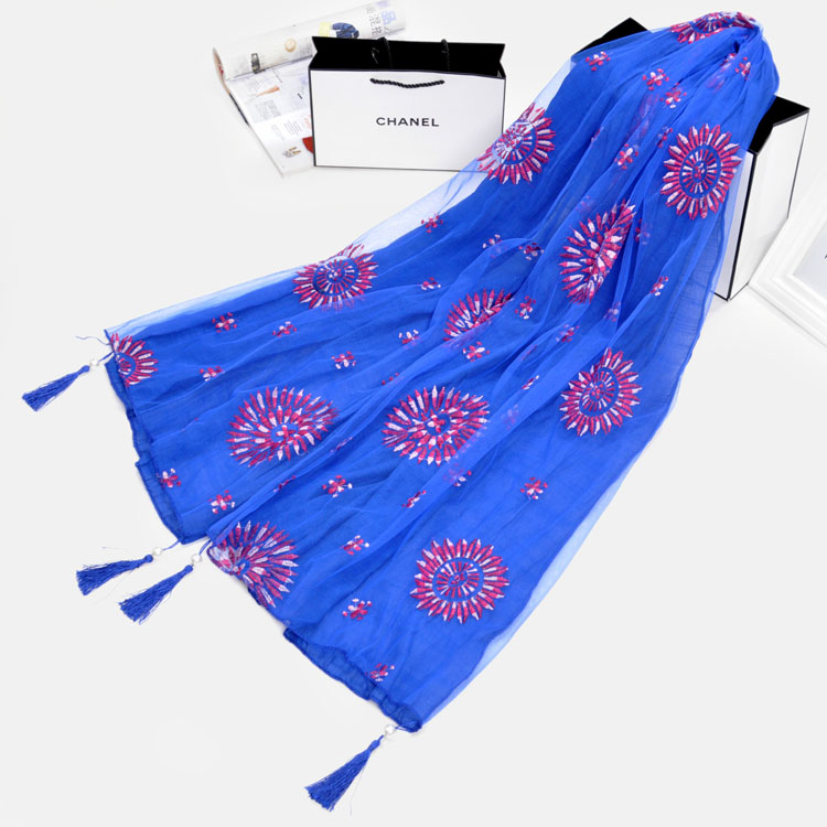 Wholesale fringed infinity scarf
