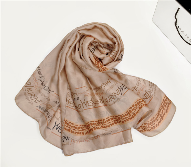 Wholesale white chiffon scarf