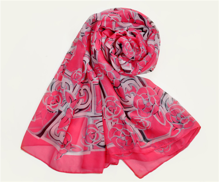 Wholesale ladies chiffon scarf