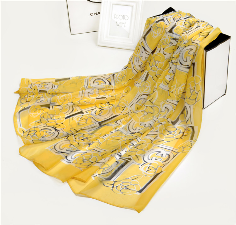Wholesale ladies chiffon scarf