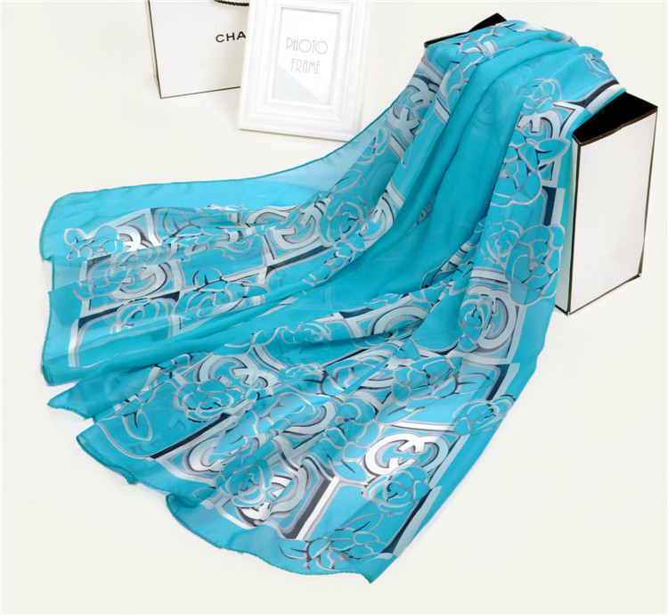 Wholesale ladies chiffon scarf