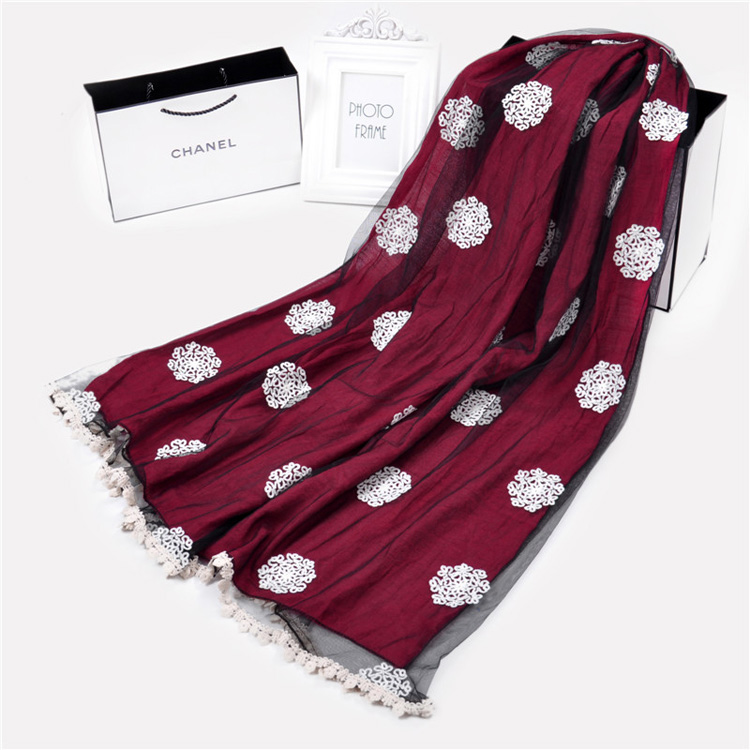 Fashion silk chiffon scarves