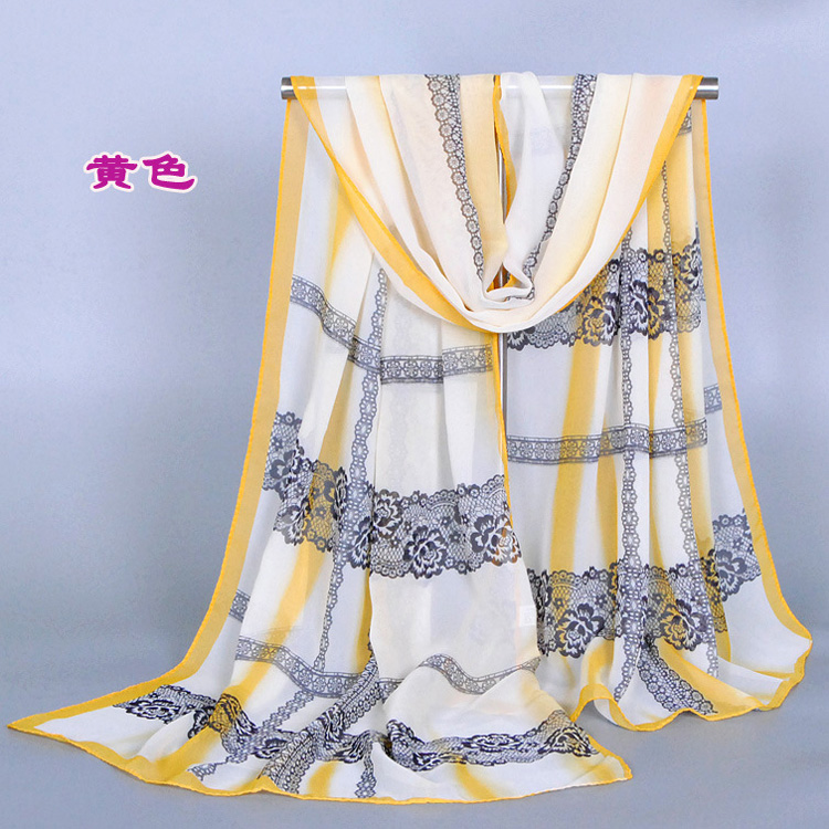 Wholesale chiffon fashion scarves
