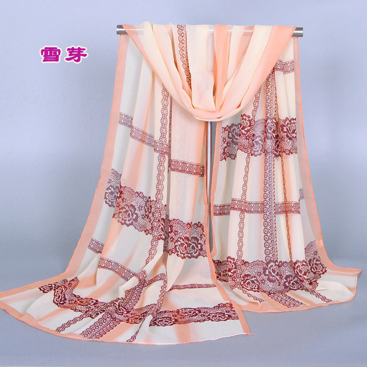 Wholesale chiffon fashion scarves