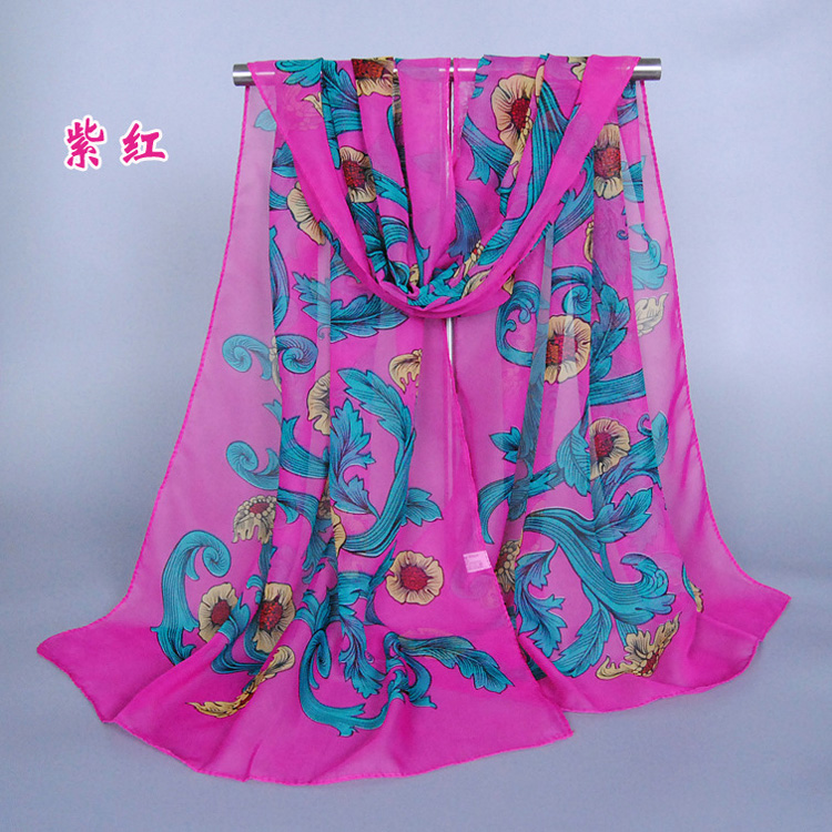 Wholesale summer chiffon scarf