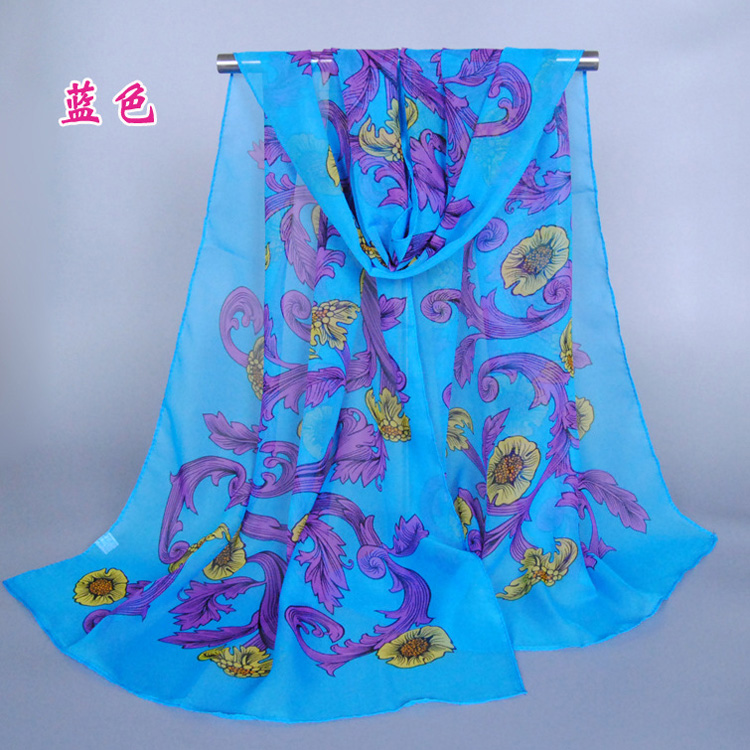 Wholesale summer chiffon scarf