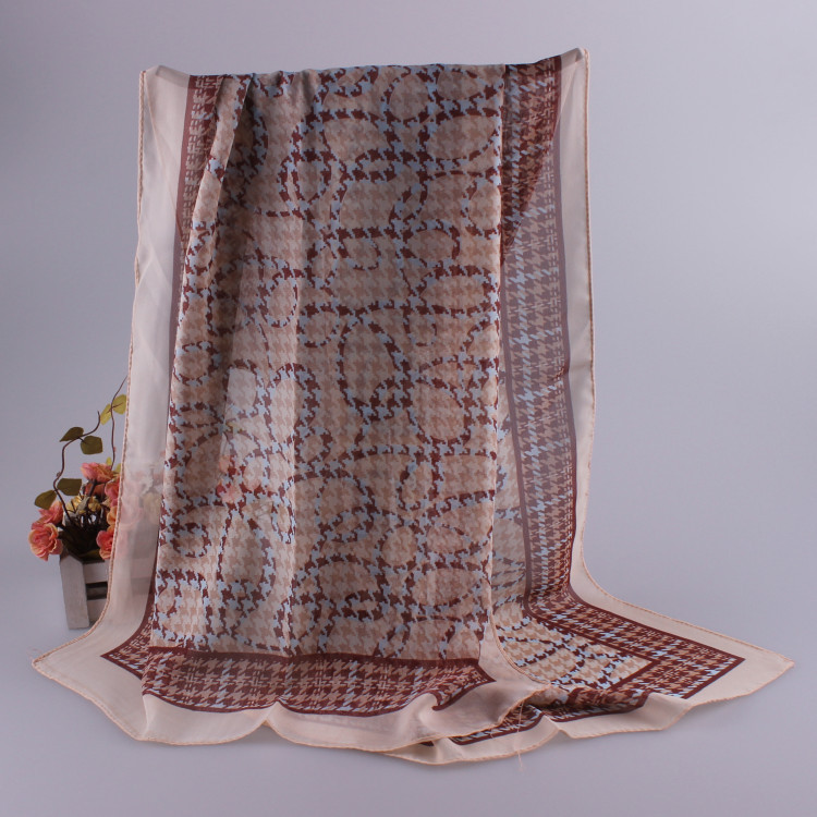 Chiffon printed scarf for women