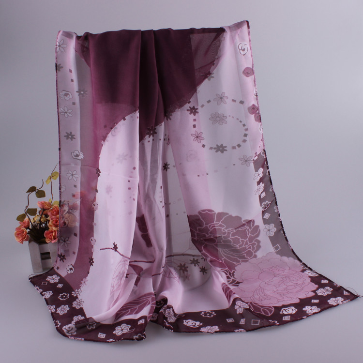 Cheap chiffon scarf wholesale