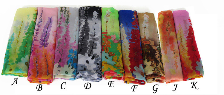 Wholesale real silk scarf
