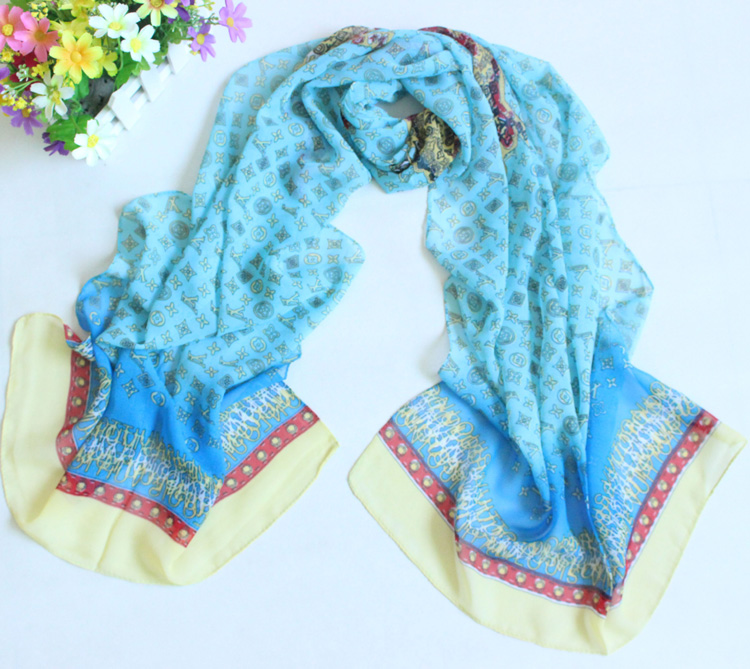 Wholesale fashion chiffon scarf