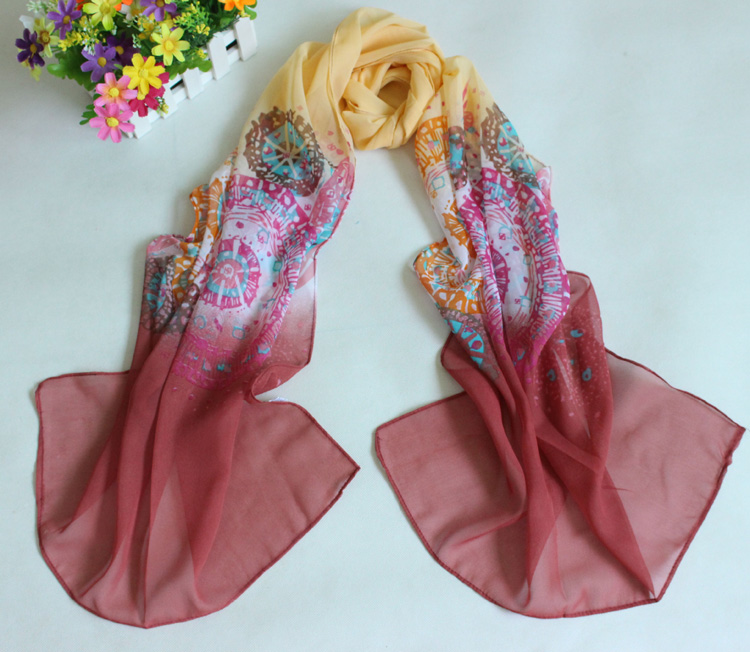 Wholesale chiffon shawl scarf