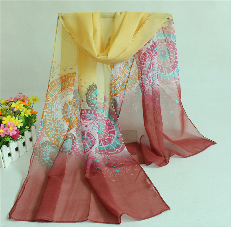 Wholesale chiffon shawl scarf