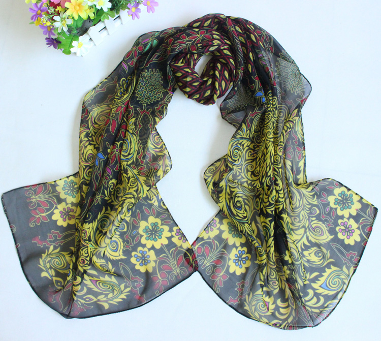 Chiffon fabric for scarf wholesale