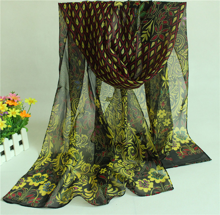 Chiffon fabric for scarf wholesale