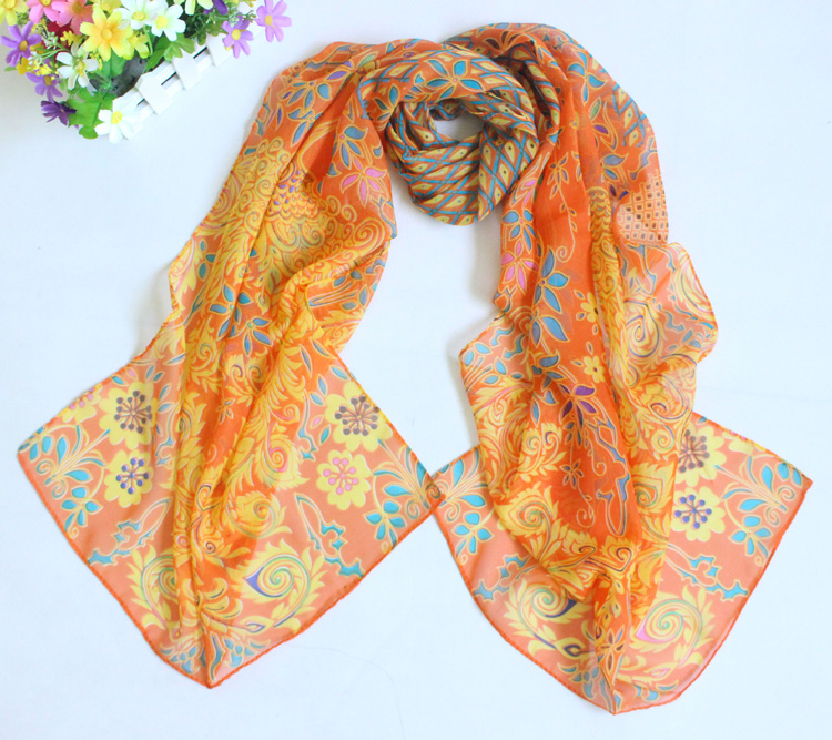 Chiffon fabric for scarf wholesale