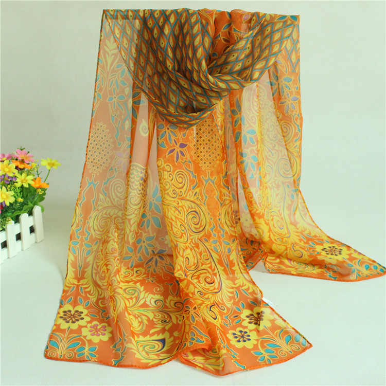 Chiffon fabric for scarf wholesale