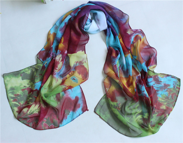Wholesale chiffon printing scarf