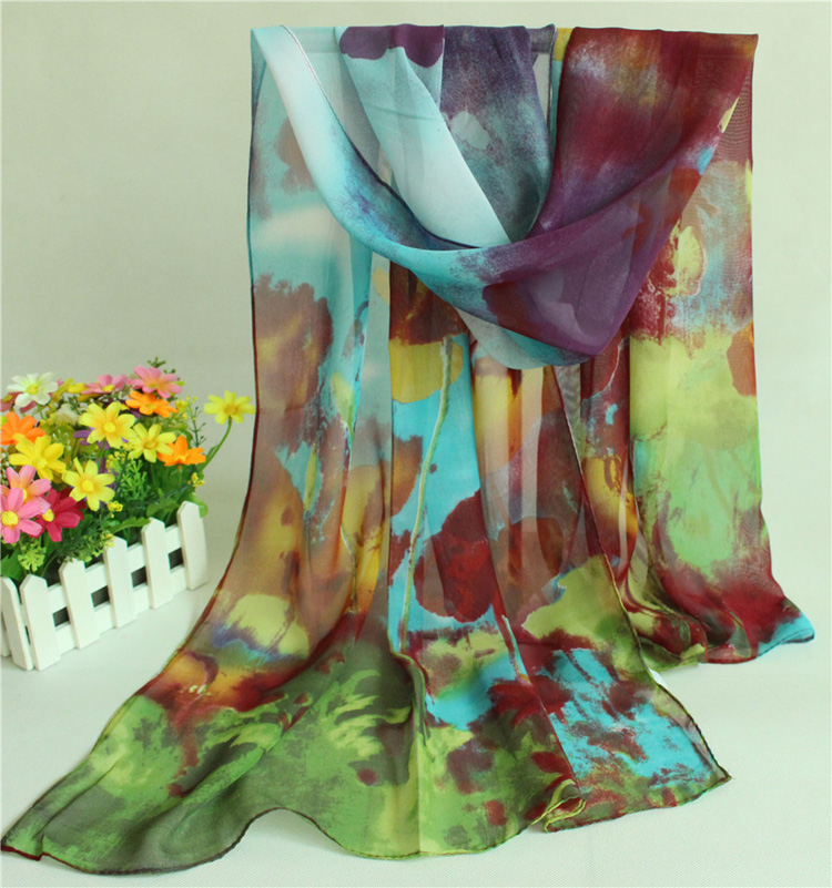 Wholesale chiffon printing scarf