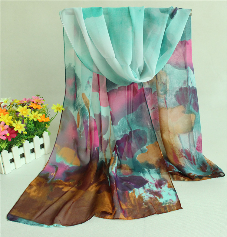 Wholesale chiffon printing scarf