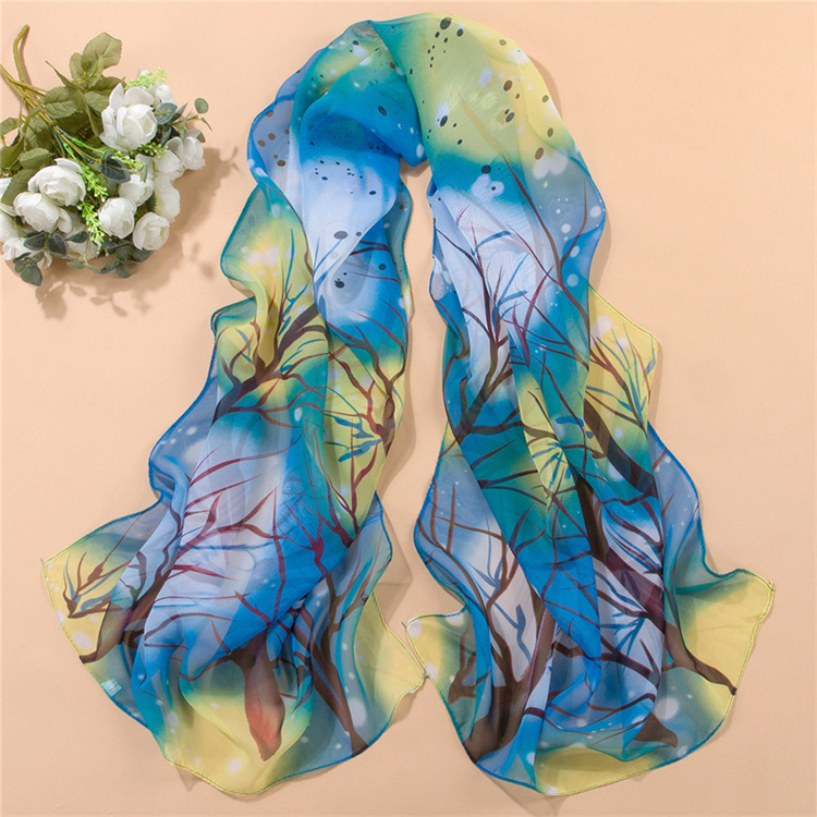 Wholesale silk chiffon fashion scarf