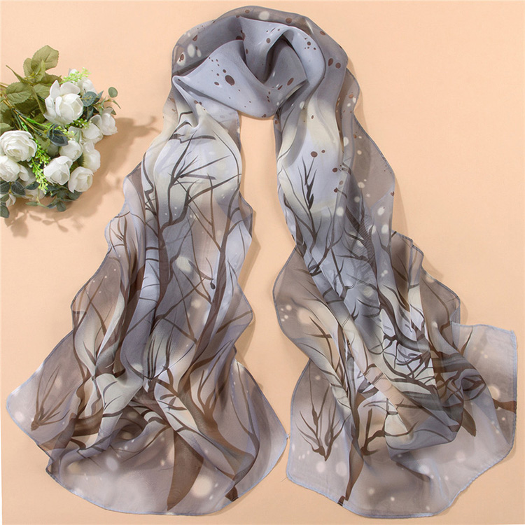 Wholesale silk chiffon fashion scarf