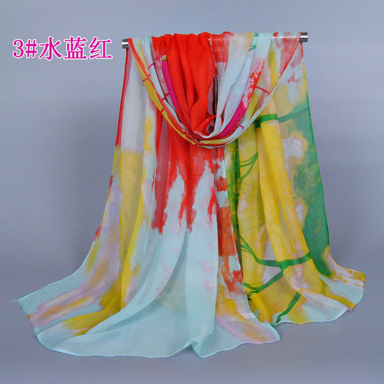 Silk fabrics scarf wholesale