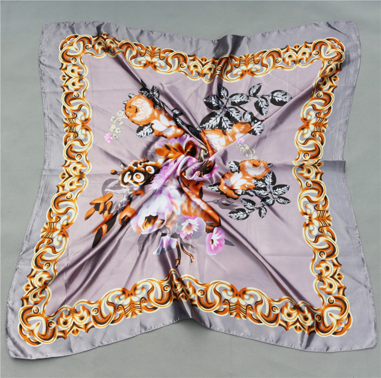 Wholesale silk square scarf women
