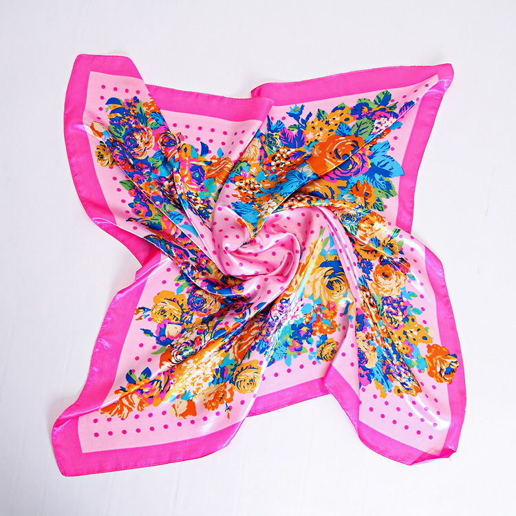 Cheap silk head scarves