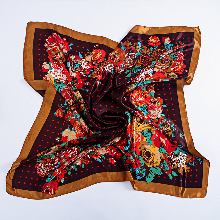 Cheap silk head scarves