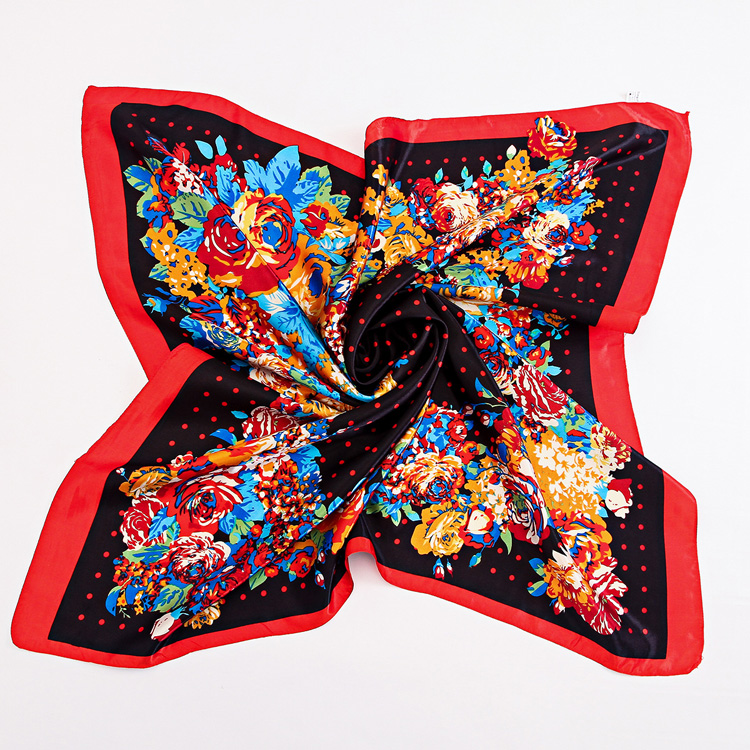 Cheap silk head scarves